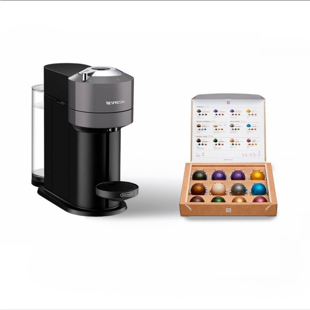 Nespresso Vertuo Next Coffee & Espresso Maker by De’Longhi Black NEW In Box - Picture 3 of 10